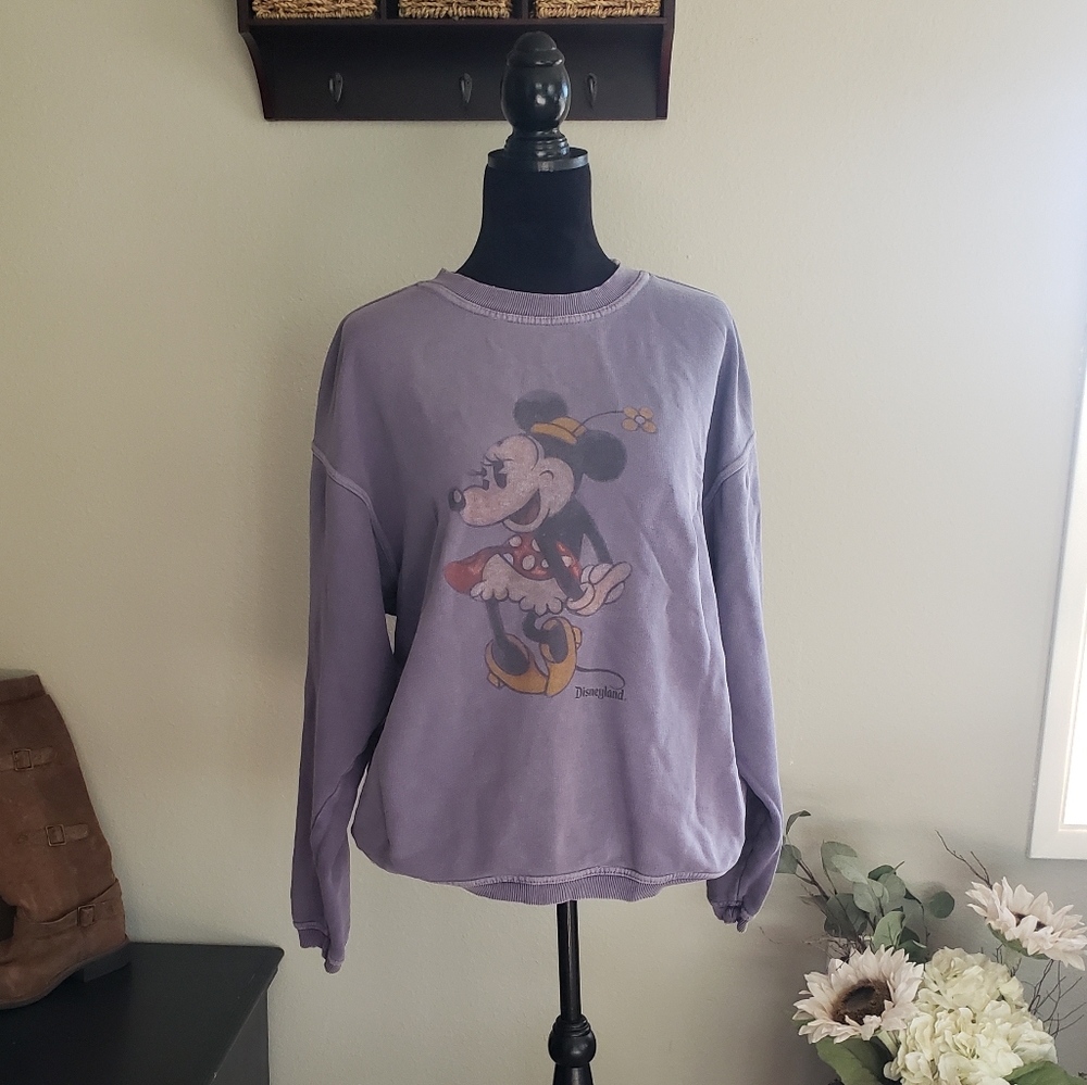 Vintage Mini Mouse Distressed Sweatshirt